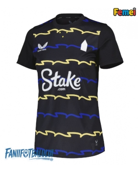 Everton Tricou Fotbal Replică 2025-26 Femei Treilea